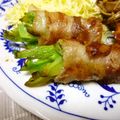 kemakeman's cooksnap of when they made 簡単！つぼみ菜の肉巻き.
