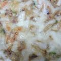 ameangel's cooksnap of when they made アボカドとベーコンのミルクソースドリア.