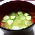 ノノテ's cooksnap of when they made すりおろしきゅうりのお味噌汁☆.
