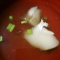 おくみの's cooksnap of when they made 椎茸とたまごのお吸い物.
