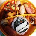 こここっしぃ's cooksnap of when they made 妖怪ウォッチでうんがい鏡♪キャラ弁.
