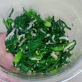 sachi_sa's cooksnap of when they made 春菊とじゃこのぽん酢和え.