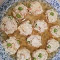 プチクルクル's cooksnap of when they made 海老と枝豆のはんぺん団子.