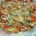 usapiko's cooksnap of when they made 誰からも愛される簡単♡　絶品ピザ生地*.