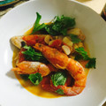 おーちゃん♡'s cooksnap of when they made 簡単＊鱈と有頭エビのアクアパッツァ.
