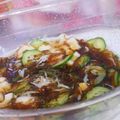 ゆかみお's cooksnap of when they made ✿もずく酢きゅうりじゃこカニカマ✿.