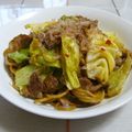 nasubeam's cooksnap of when they made スイチリマヨde焼きそば.