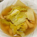 あちゃパンケーキ's cooksnap of when they made 水いらず！白菜と薄揚げの甘辛煮.