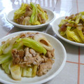 nasubeam's cooksnap of when they made 簡単さっぱり！豚ねぎキャベツのレモン炒め.