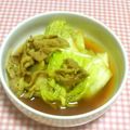 hirokumi93's cooksnap of when they made すぐ出来る♪豚と白菜カレー味.