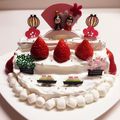 hyみぽ's cooksnap of when they made ☆３段ひなまつりケーキ☆.