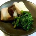 フランボワーズ415's cooksnap of when they made 高野豆腐と春菊としいたけの煮物.