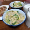 よちりん's cooksnap of when they made エビ揚げ玉丼.