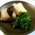 フランボワーズ415's cooksnap of when they made 高野豆腐と春菊としいたけの煮物.