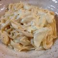 pomam's cooksnap of when they made Missy家のアメリカンクリームパスタ♡.