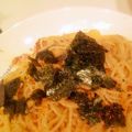 manarni's cooksnap of when they made 七味香るツナマヨと納豆のお手軽パスタ.