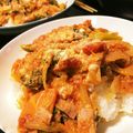山田のぴーちゃん's cooksnap of when they made 子供のランチに♪10分で栄養満点トマ卵丼.