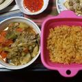 Nafissa's cooksnap of when they made セネガリアンは陽気だぜ！チェブジェン.