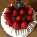 ❁まみ❁'s cooksnap of when they made いちごで雛壇♪簡単ケーキ.