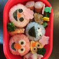 空豆くん's cooksnap of when they made 簡単！エルモ&モッピーラッキー★キャラ弁.
