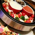Shinomam's cooksnap of when they made ホットプレートで欲張りフォンデュ.