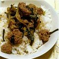 ちｪき♡ひなまま's cooksnap of when they made ニラ　もやし　肉団子の　味噌煮込み！.