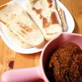 しるくたまりん's cooksnap of when they made カレーのおともに。HBで簡単ナン.