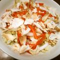 ◆ヴァンペコ◆'s cooksnap of when they made ❁白菜のサラダに味ポンかけただけ～❁.