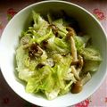 ほしーの☆'s cooksnap of when they made 簡単☆レタスとしめじのナムルサラダ.