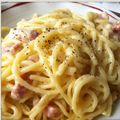 Nöööla♡'s cooksnap of when they made ランチに…全卵で簡単カルボナーラ♡.