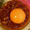 けろ2けろ's cooksnap of when they made 簡単！まぐろユッケ.
