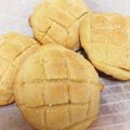 moko3130's cooksnap of when they made ふわっふわサクッとメロンパン♡HB^ ^.