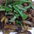やまぶきん's cooksnap of when they made ＊シソ香る♪なすと豚バラの砂糖醤油炒め＊.