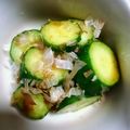 きむらたかこになる's cooksnap of when they made 博多きゅうりのたたきのおかかまぶし.