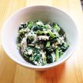 ねじまきどり０１０３'s cooksnap of when they made ほうれん草と舞茸☆マヨ入り白和え風.