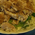 うちなな's cooksnap of when they made 豚しゃぶサラダ　ねぎごまおろしぽん酢.