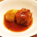 エリジウム's cooksnap of when they made 秘密にしたくない！圧力鍋で豚のトマト角煮.
