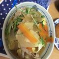 ともぱんたから's cooksnap of when they made 舞茸が香る♪豚しゃぶしゃぶ肉のすき焼き.