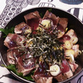 さとやんです's cooksnap of when they made ごま香る＊かつおたたき丼.