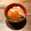 ゆぺたん's cooksnap of when they made 切ってのせるだけイクラとサーモンの親子丼.