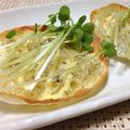 chacorita's cooksnap of when they made おつまみに☆サクッとじゃこピザ.