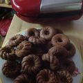 Makinton's cooksnap of when they made ココア生地の焼きドーナツ♪バレンタインに.