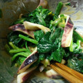 ＊erina46＊'s cooksnap of when they made イカとほうれん草の酢みそ和え.