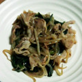 なんなこなんだ's cooksnap of when they made ほうれん草と豚肉のオイスター煮.