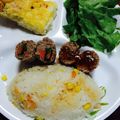 ミラクルring's cooksnap of when they made 炊飯器で簡単！ガーリックエビピラフ.