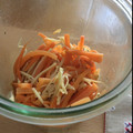 シュビュー's cooksnap of when they made えのきと人参のマリネ.