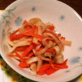 kumimouse's cooksnap of when they made 大根と人参の皮でキンピラ.
