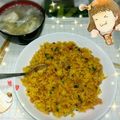 あゆﾏｿ's cooksnap of when they made 超簡単！キムチチャーハン.