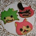 ちょっっこ☆'s cooksnap of when they made 妖怪ウォッチ　ジバニャンクッキー！！.