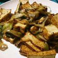 ともチンマン's cooksnap of when they made 簡単！厚揚げ＆長ネギ塩炒めのポン酢がけ◎.
